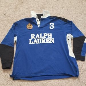 Polo Ralph Lauren Long Sleeved Rugby Shirt 3XLT